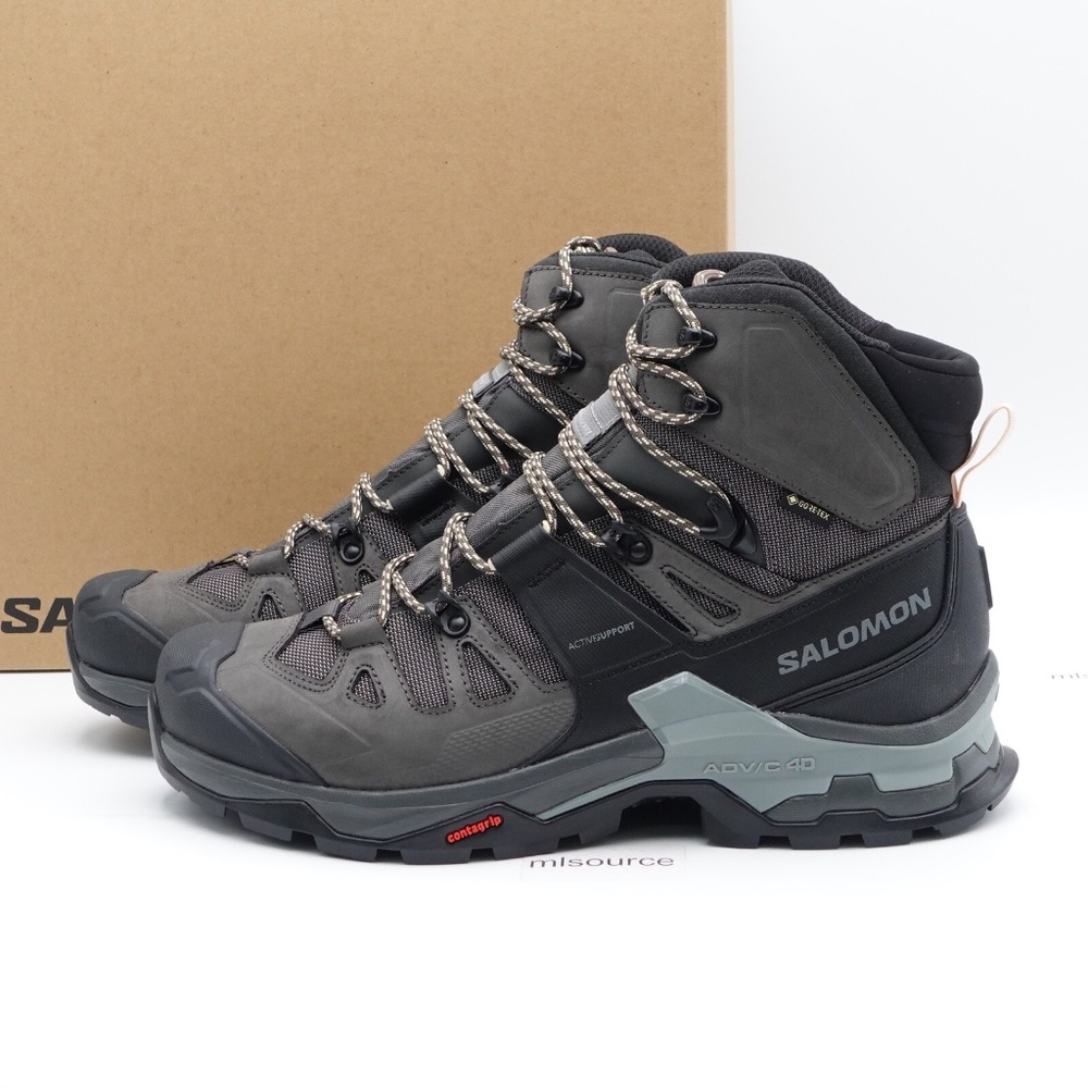 NEW Size 9.5 Women's Salomon Quest 4 GTX Gore-Tex Waterproof Hiking Boots 470002